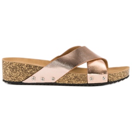 Vices Eleganti pantofole vizi rosa