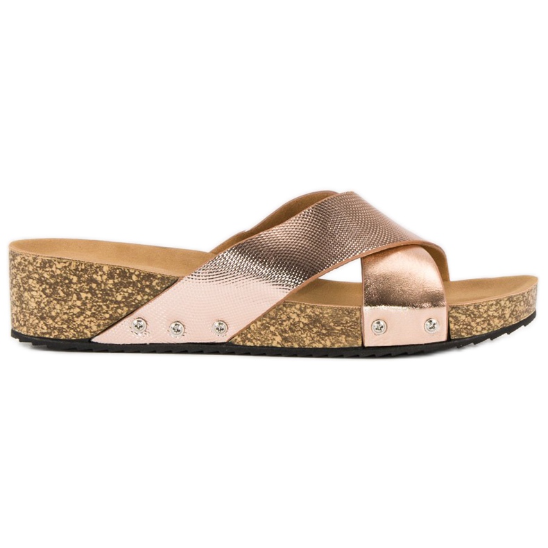Vices Eleganti pantofole vizi rosa