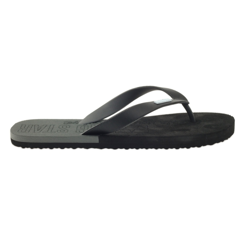 Infradito Black Big Star 174422 nero grigio