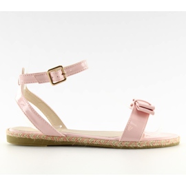 Sandali rosa pastello 6128 rosa
