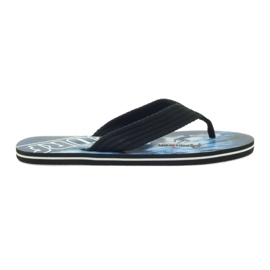 American Club Infradito da uomo americano SURF nero
