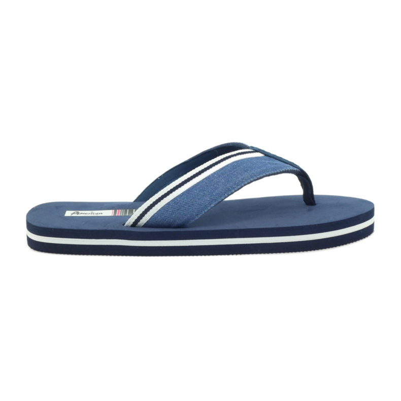 American Club Infradito in schiuma da donna americana blu navy