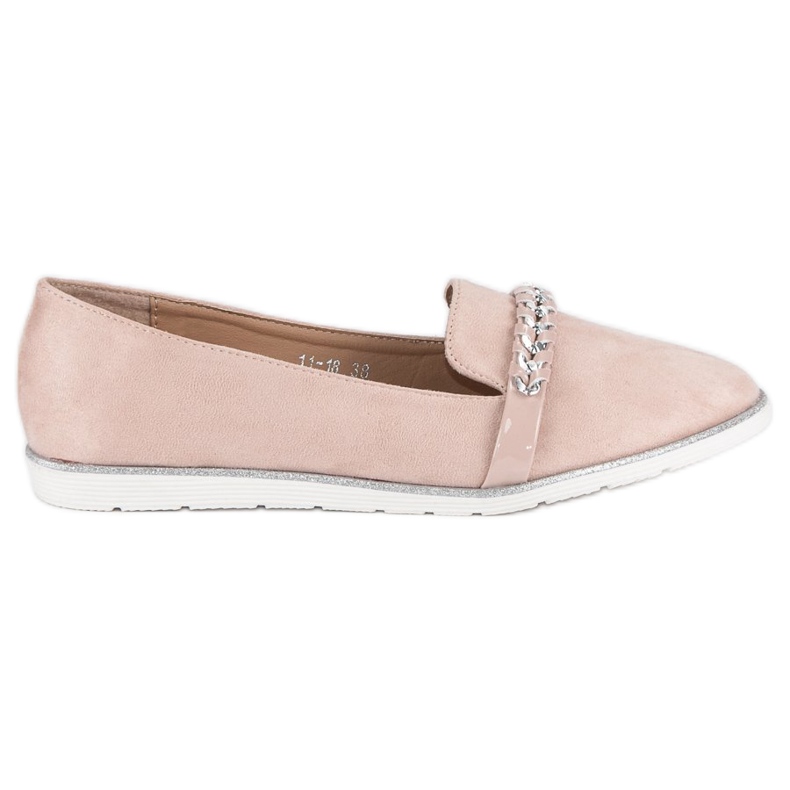 Super Me Signori in camoscio beige
