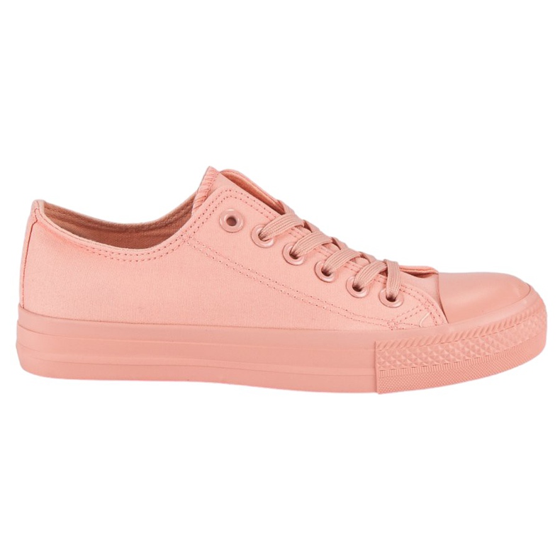 Sneakers Rosa Sulla Rilegatura