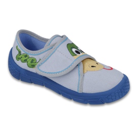 Scarpe per bambini Befado 557X029 blu grigio