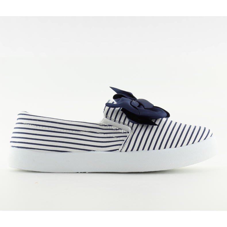 Slip da marinaio bianco B860 bianca blu navy