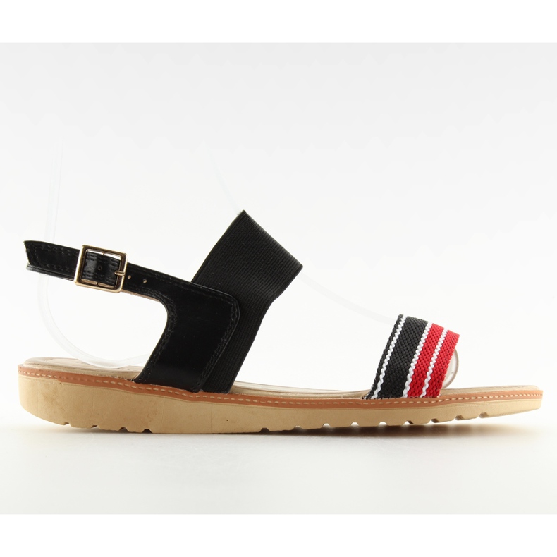 Sandali neri da donna J1024-A4 neri nero