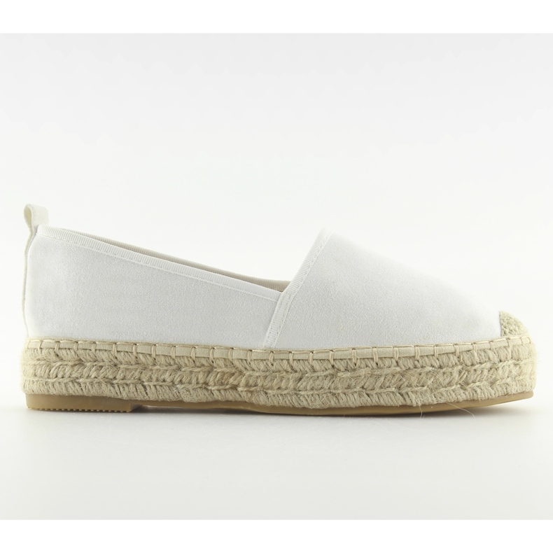 Espadrillas da donna bianche BB10P bianche bianca