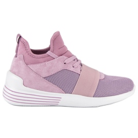 VICES scarpe sportive viola rosa