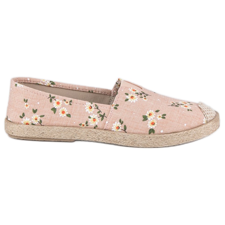 Vices Espadrillas con vizi floreali rosa