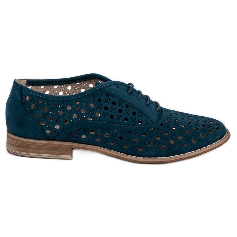 Corina Scarpe traforate con rilegatura blu