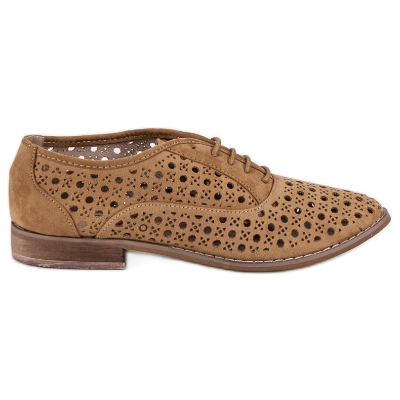 Corina Scarpe traforate con rilegatura marrone