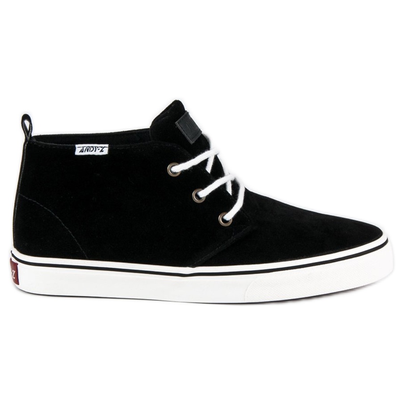Andy Z Sneakers alla caviglia in camoscio nero