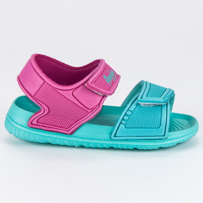 American Club Velcro sandali americani verde