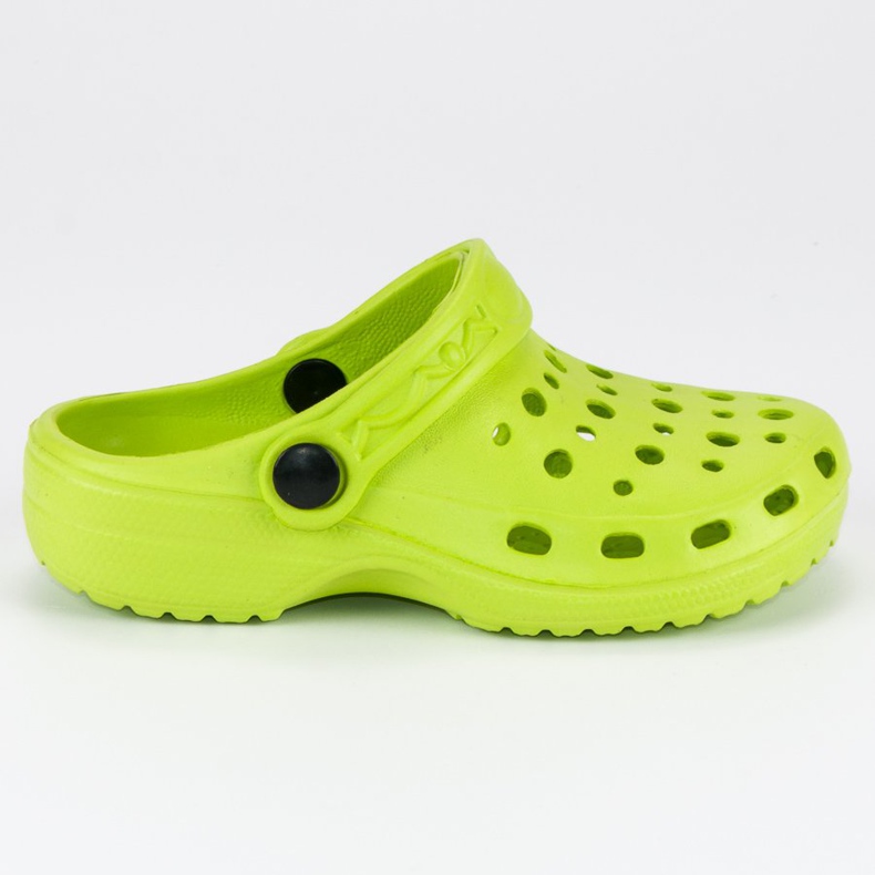 Infradito in gomma verde