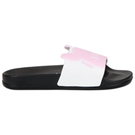 Pantofole VICES alla moda bianca