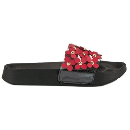 Vices Ciabatte da donna alla moda rosso