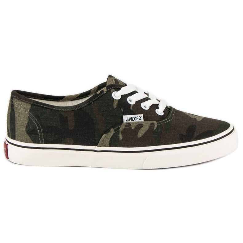 Andy Z Sneakers mimetiche marrone verde