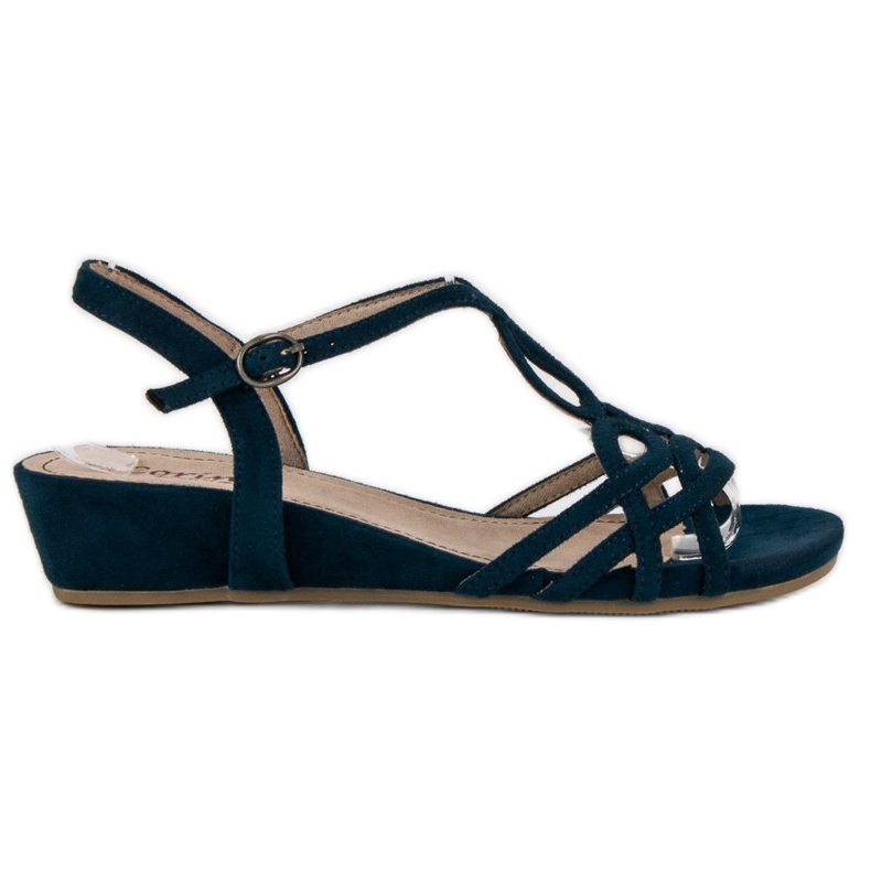 Corina Comodi sandali estivi blu navy