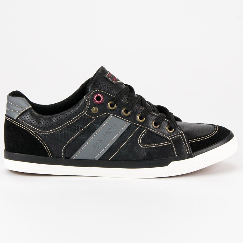 L&H Scarpe sportive da uomo nero