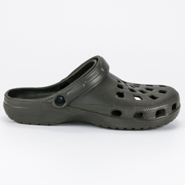 Pantofole da uomo verde scuro