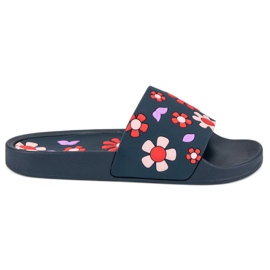 Vices Vizi delle pantofole a fiori blu