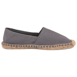 Espadrillas grigie grigio