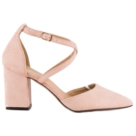 Seastar Sandali eleganti in camoscio rosa