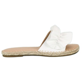 Vices Morse per espadrillas bianche bianca