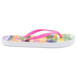 Infradito alla moda rosa