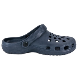 Pantofole da giardino blu navy