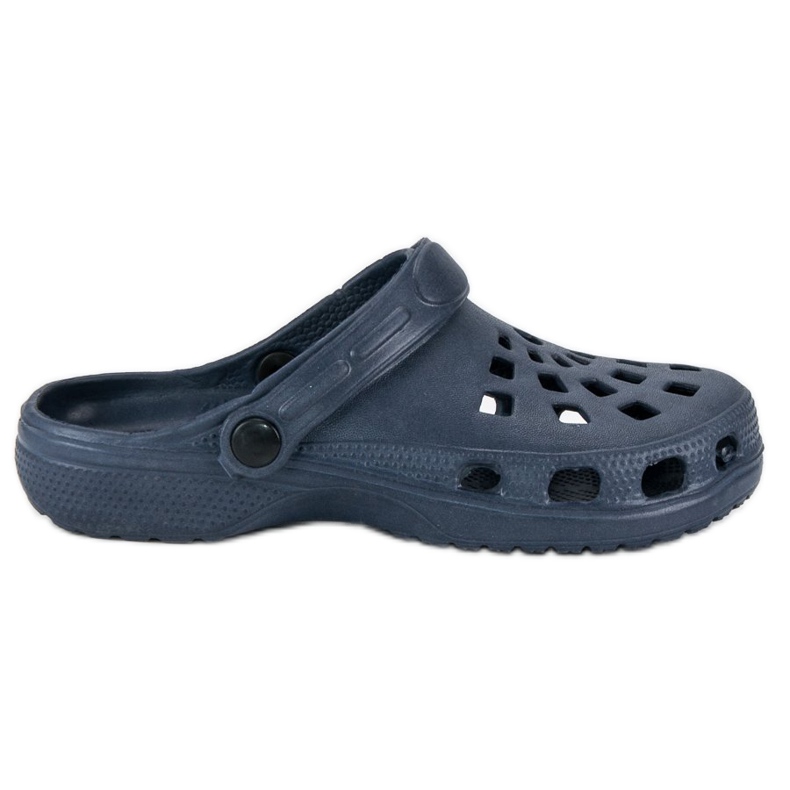 Pantofole da giardino blu navy