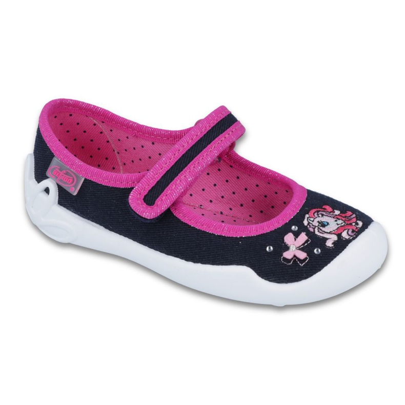 Scarpe per bambini Befado 114X304 rosa blu navy