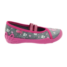 Scarpe per bambini Befado 116X238 grigio rosa