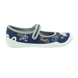 Scarpe per bambini Befado 114Y313 blu grigio