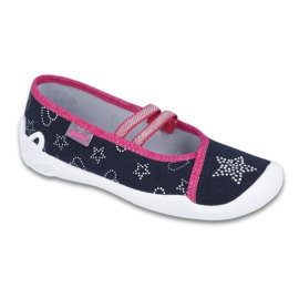Scarpe per bambini Befado 116Y246 rosa blu navy