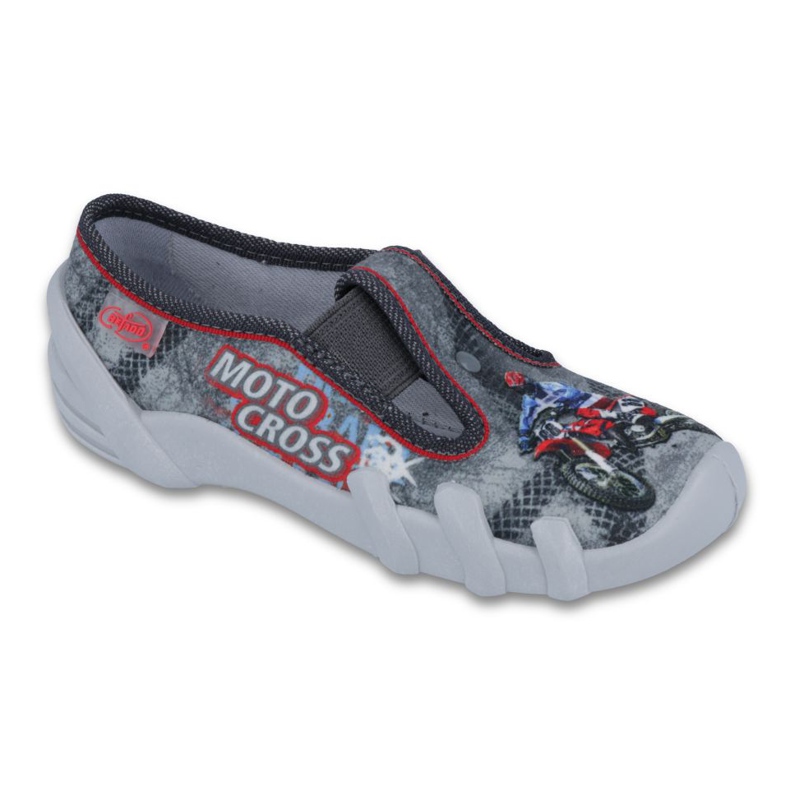 Scarpe per bambini Befado 290X166 grigio rosso