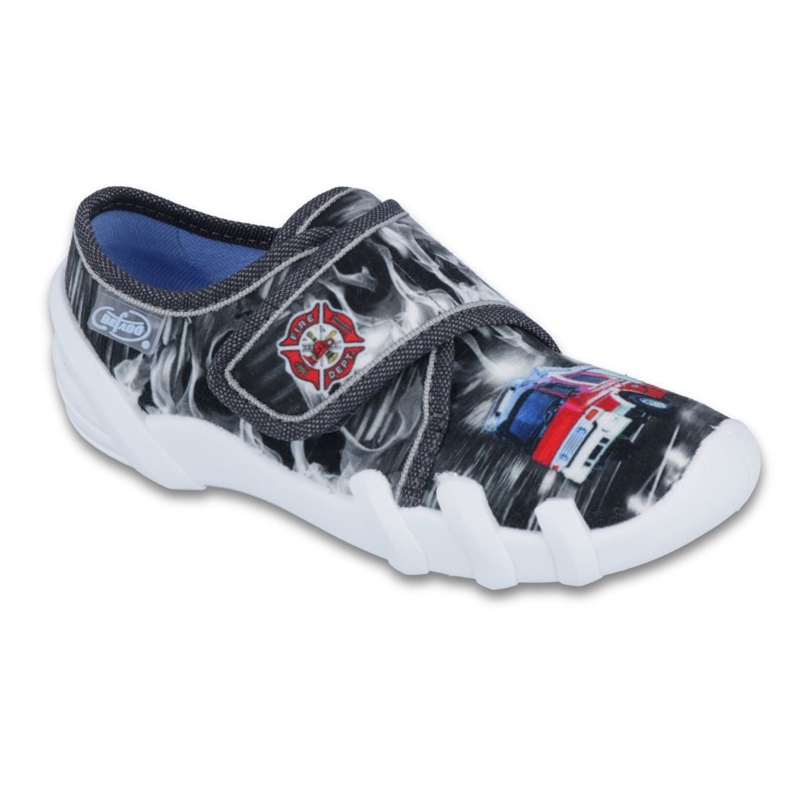 Scarpe per bambini Befado 273X240 nero grigio rosso