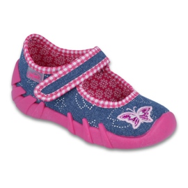 Scarpe per bambini Befado 109P164 blu rosa