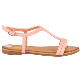 Bella Star Sandali da donna comodi rosa