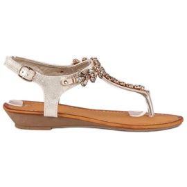 Eleganti infradito giallo