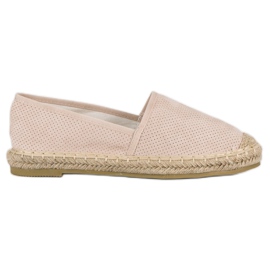 Bestelle Espadrillas beige traforate