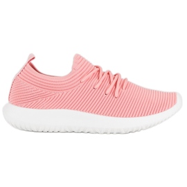 Anesia Paris Scarpe sportive alla moda rosa