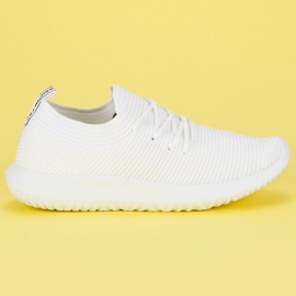 Anesia Paris Scarpe sportive alla moda bianco