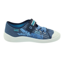 Ciabatte delle Sneakers da bambino Befado 251y092 blu blu navy