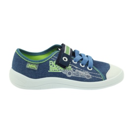 Ciabatte da bambino Sneakers Befado 251x093 blu verde blu navy