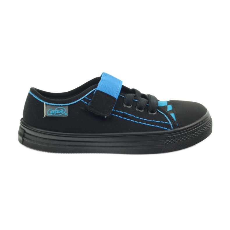 Ciabatte sneakers nere Befado 429x007 nere nero blu