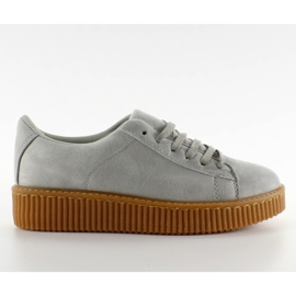 Creepers sulla suola in gomma K-95 LT grigio