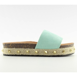 Espadrillas menta LS51 LT.VERDE