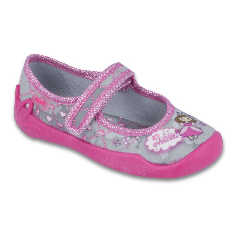 Scarpe per bambini Befado 114X305 grigio rosa